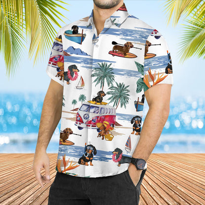 Dachshund Hawaiian Shirt The Doxie World