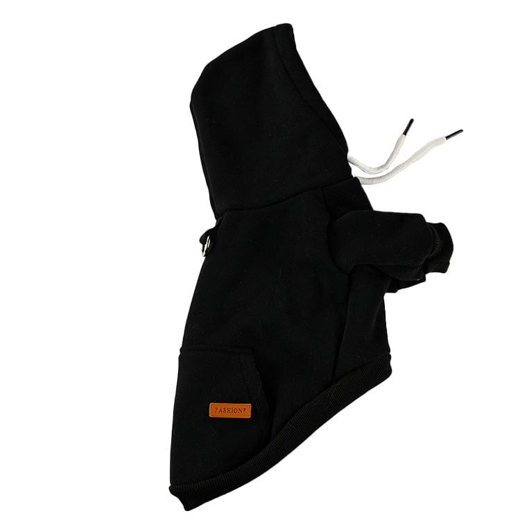 Dachshund Hoodie Black / L null