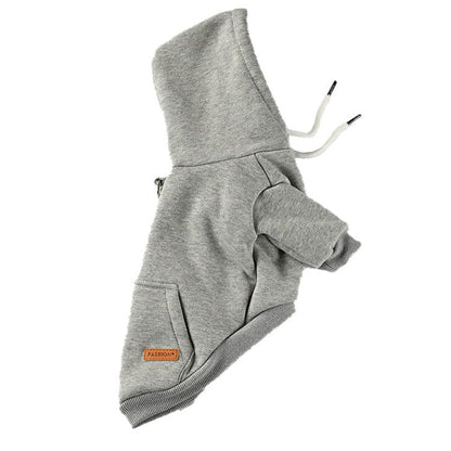 Dachshund Hoodie Gray / L null