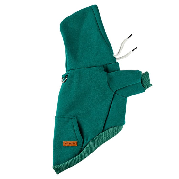 Dachshund Hoodie Green / L null