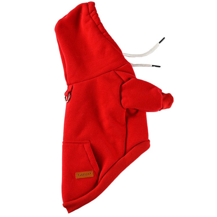 Dachshund Hoodie Red / L null