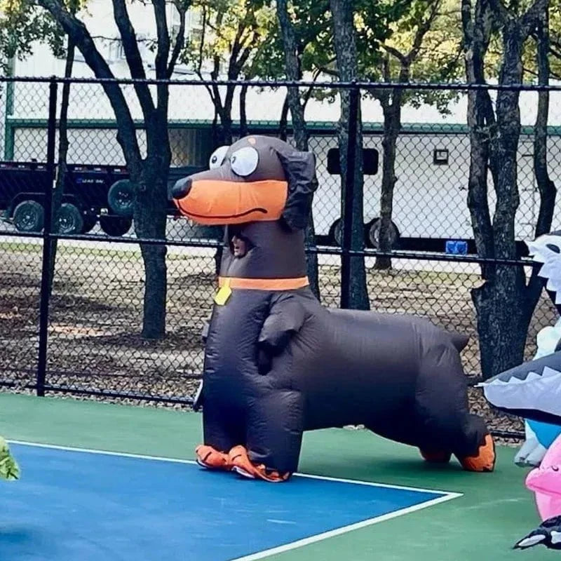 Dachshund Inflatable Costume The Doxie World