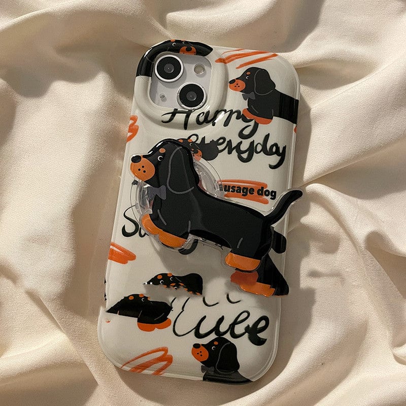 Dachshund iPhone Case and Airpods Case The Doxie World