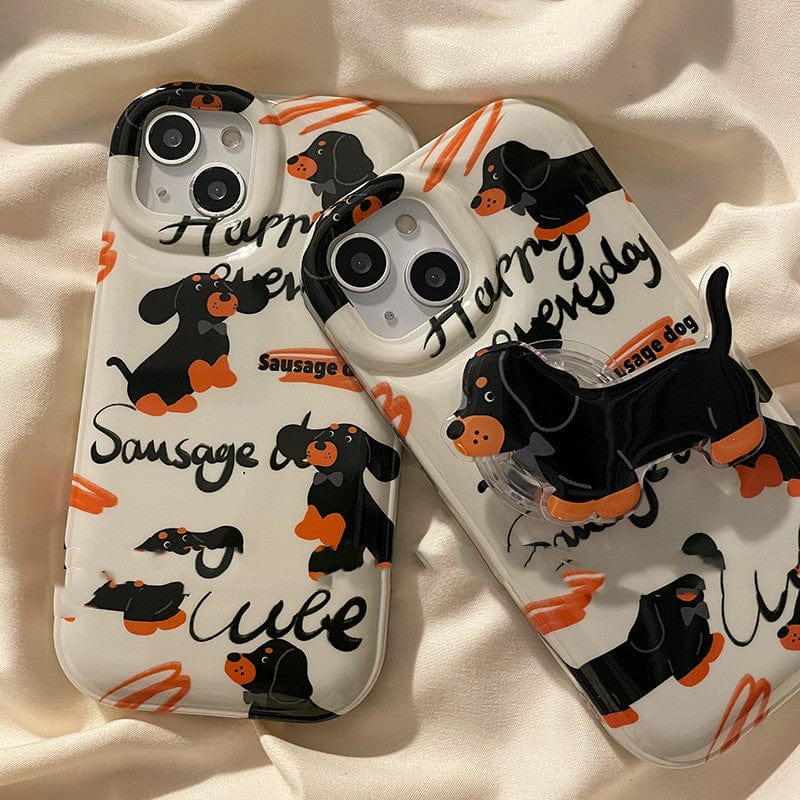 Dachshund iPhone Case and Airpods Case The Doxie World