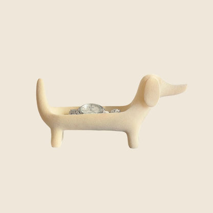 Dachshund Jewelry Holder Beige The Doxie World