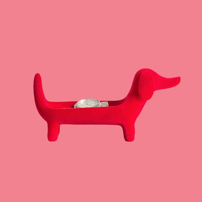 Dachshund Jewelry Holder Red The Doxie World