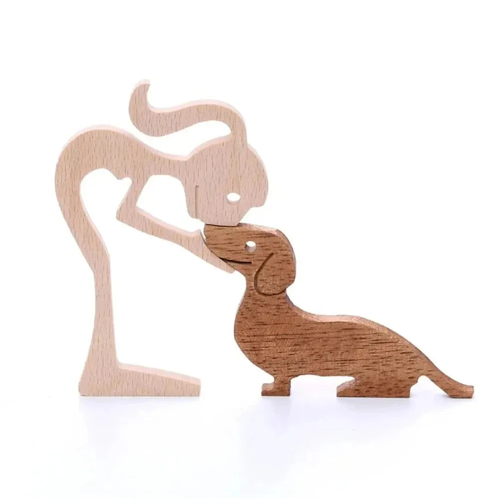 Dachshund Kiss Figurine The Doxie World