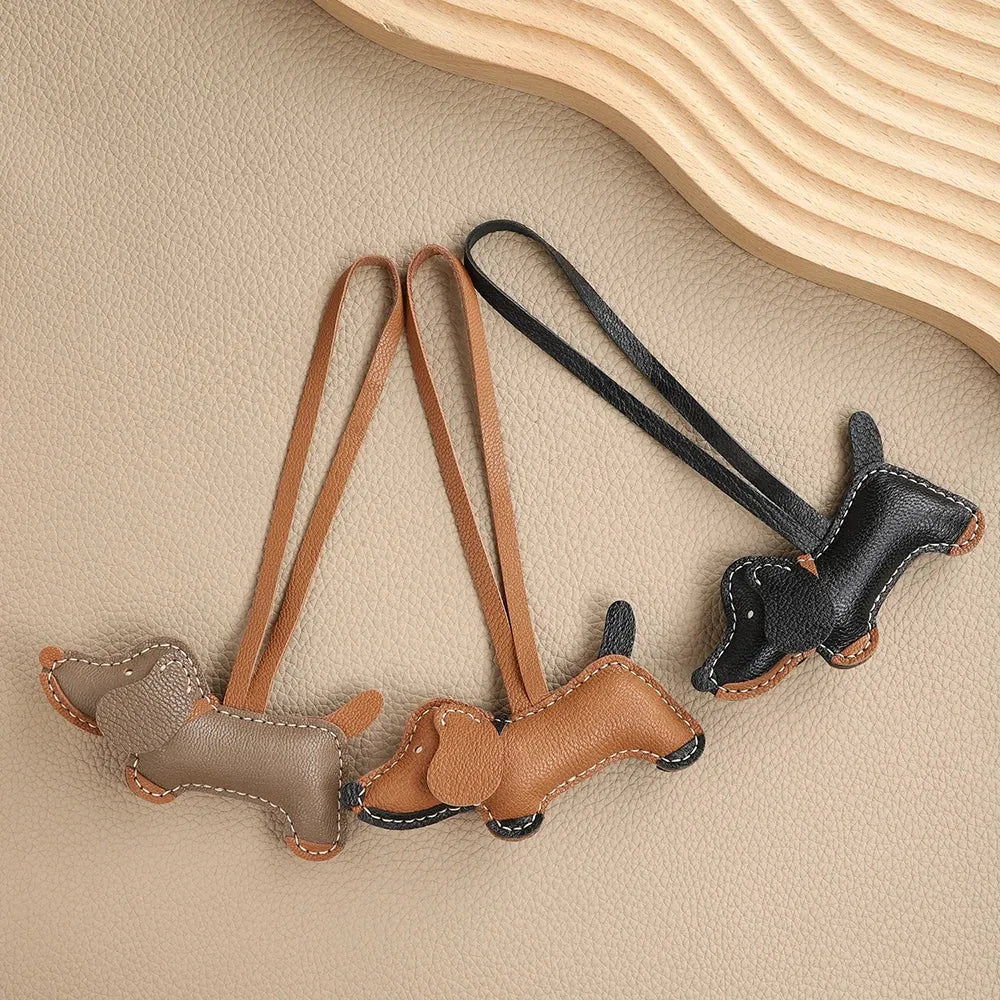 Dachshund Leather Pendant The Doxie World