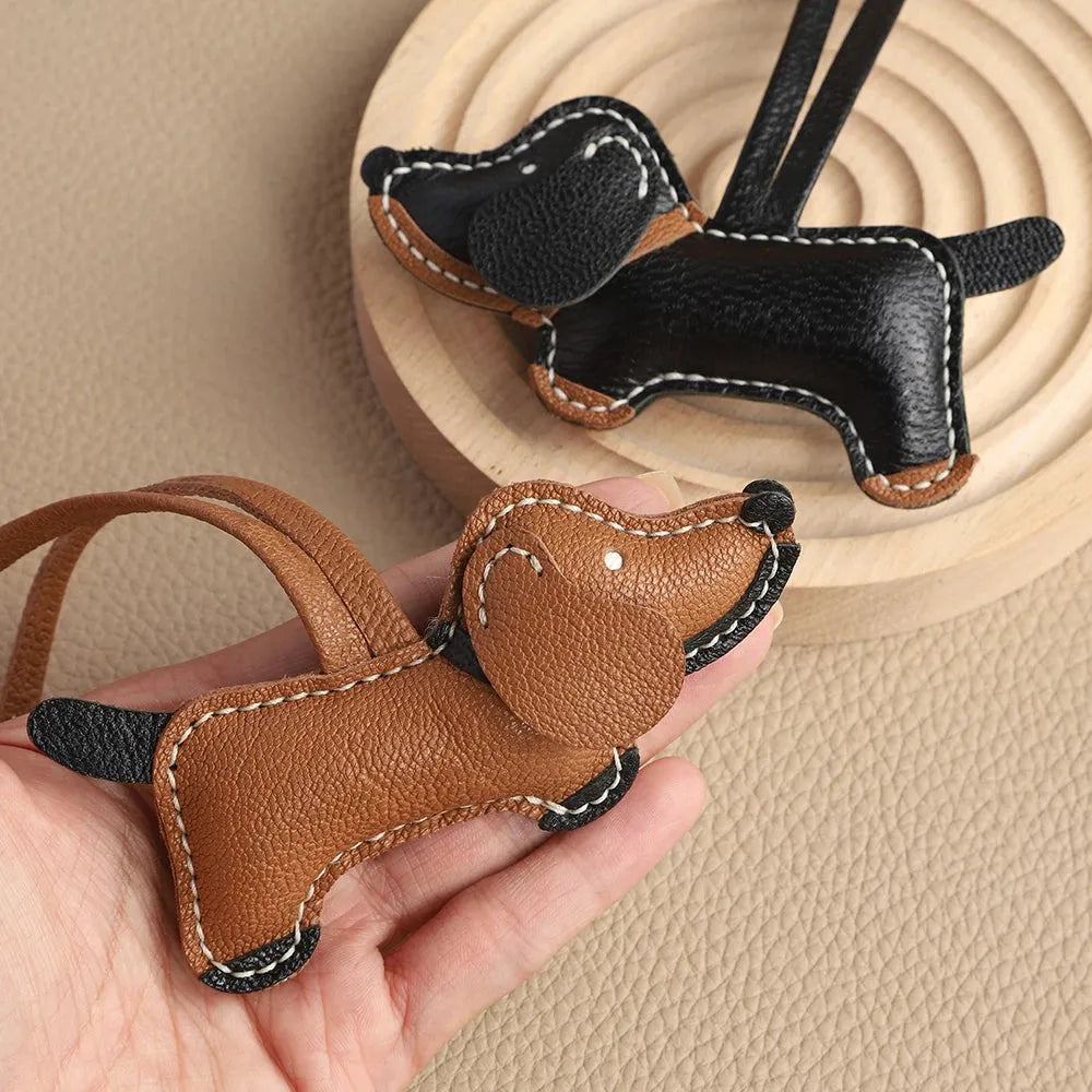 Dachshund Leather Pendant The Doxie World