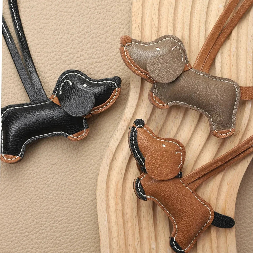 Dachshund Leather Pendant The Doxie World