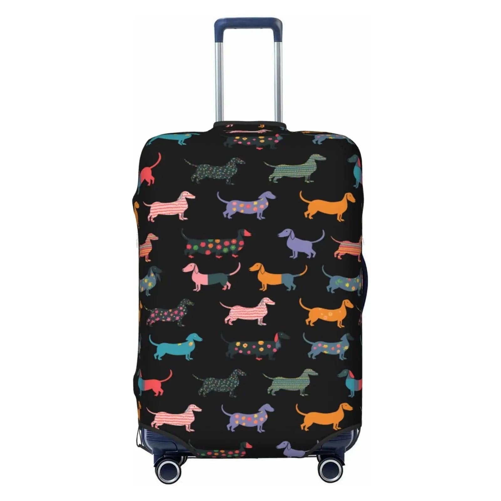 Dachshund Luggage Cover Black / S The Doxie World