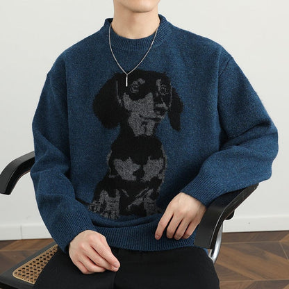 Dachshund Men's Sweater The Doxie World