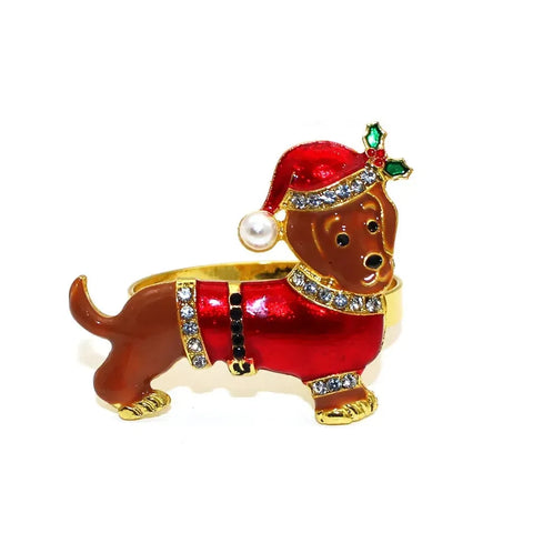 Dachshund Napkin Rings Dachshund The Doxie World