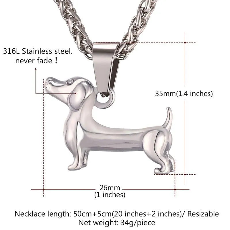 Dachshund Necklace The Doxie World