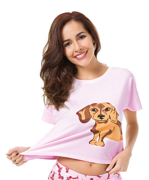 Dachshund Pajama Top The Doxie World