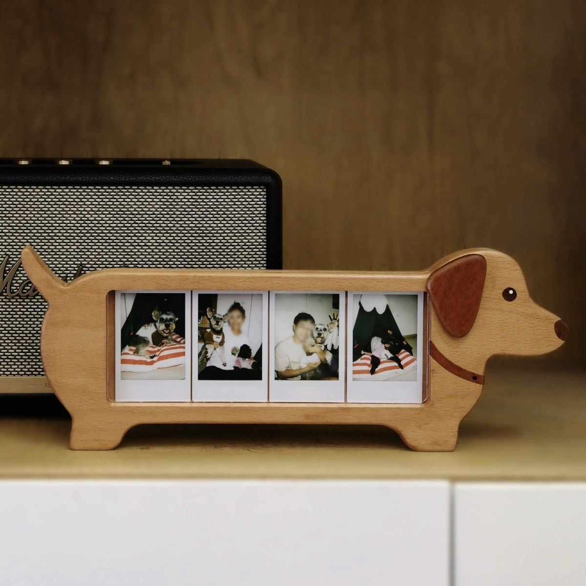 Dachshund Photo Frame Wooden / 1pc The Doxie World