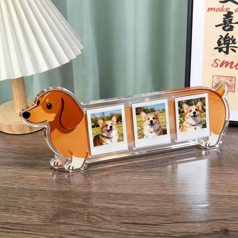 Dachshund Photo Frame Acrylic / 1pc The Doxie World