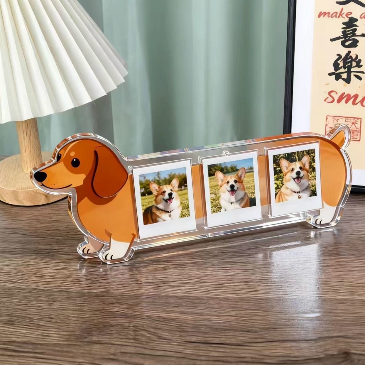 Dachshund Photo Frame Acrylic / 1pc The Doxie World