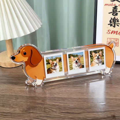 Dachshund Photo Frame Acrylic / 1pc The Doxie World