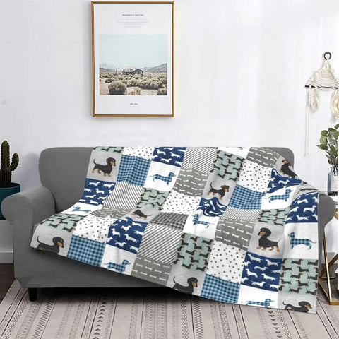 Dachshund Quilt Blanket The Doxie World