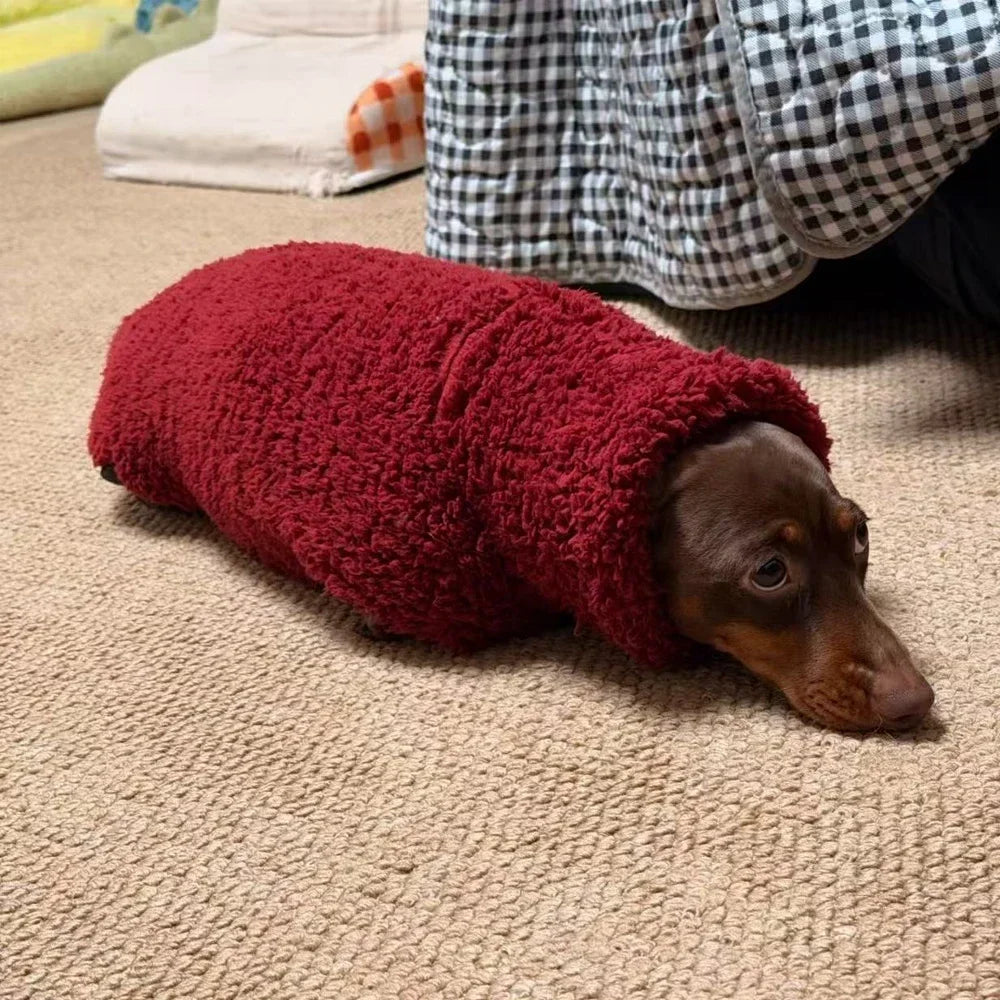 Dachshund Sherpa Fleece Sweater The Doxie World