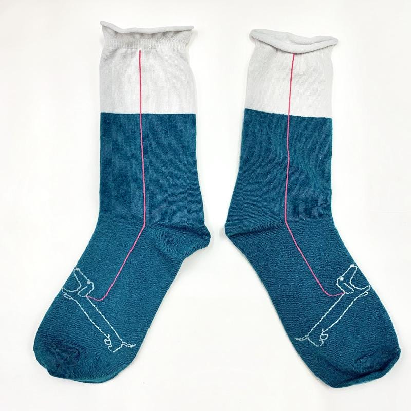 Dachshund Socks Blue / One size The Doxie World