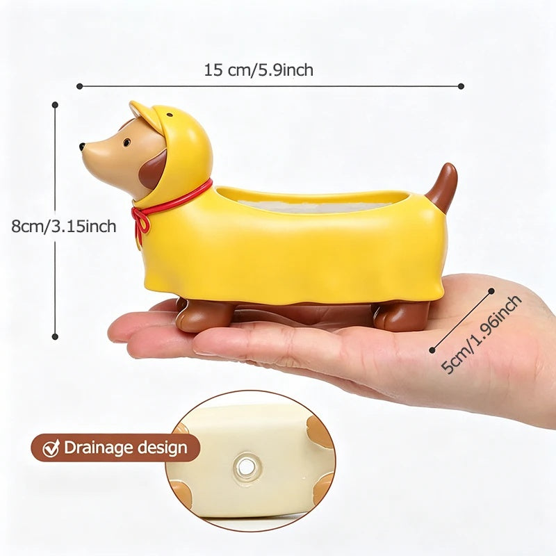 Dachshund Succulent Planter The Doxie World
