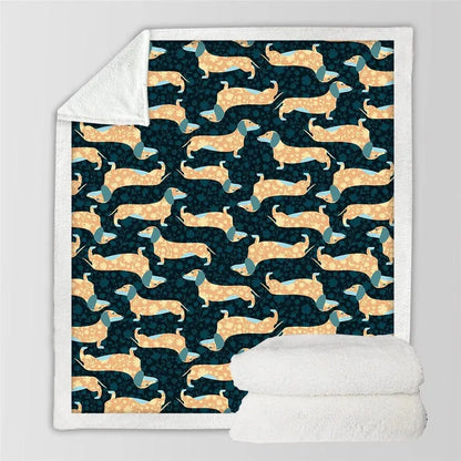 Dachshund Throw Blanket The Doxie World