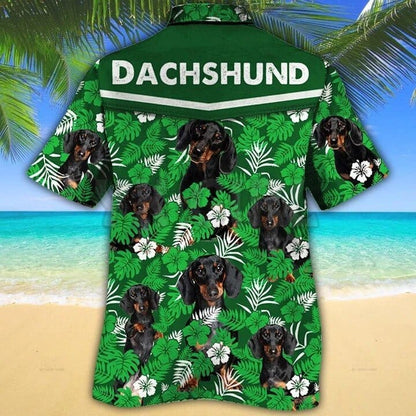 Dachshund Tropical Shirt The Doxie World