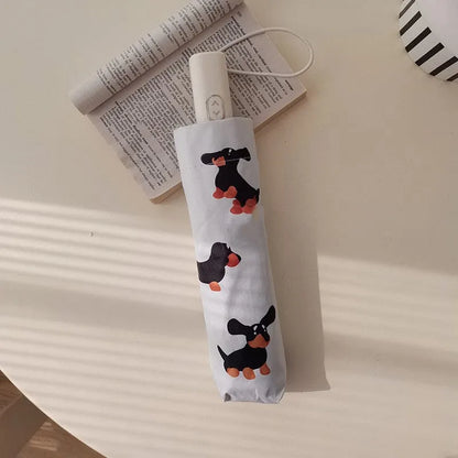 Dachshund Umbrella Automatic opening The Doxie World