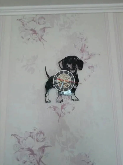Dachshund Wall Clock The Doxie World