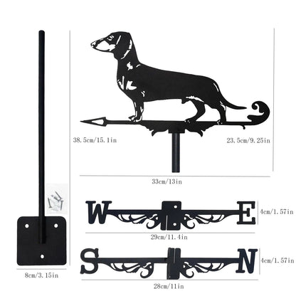 Dachshund Weather Vane The Doxie World