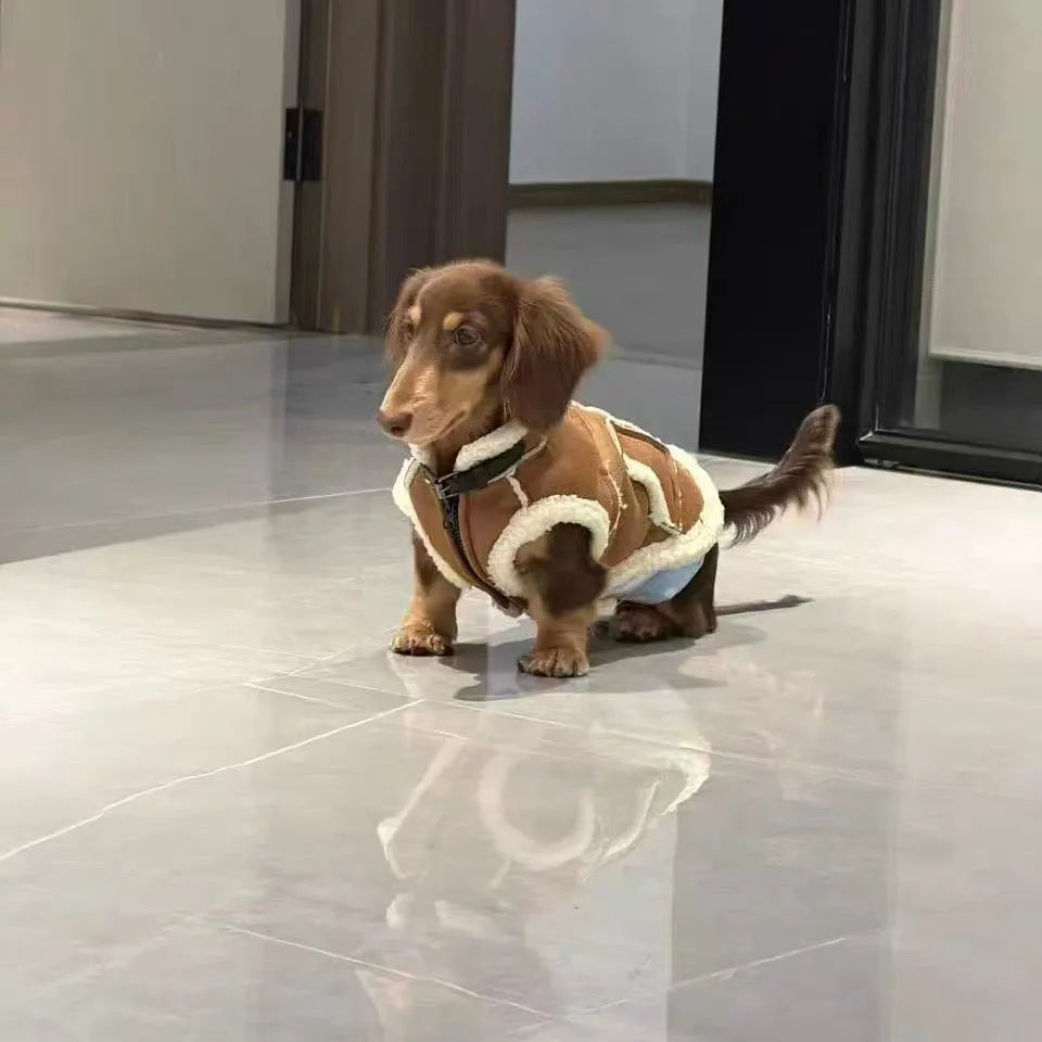 Dachshund Winter Waistcoat The Doxie World