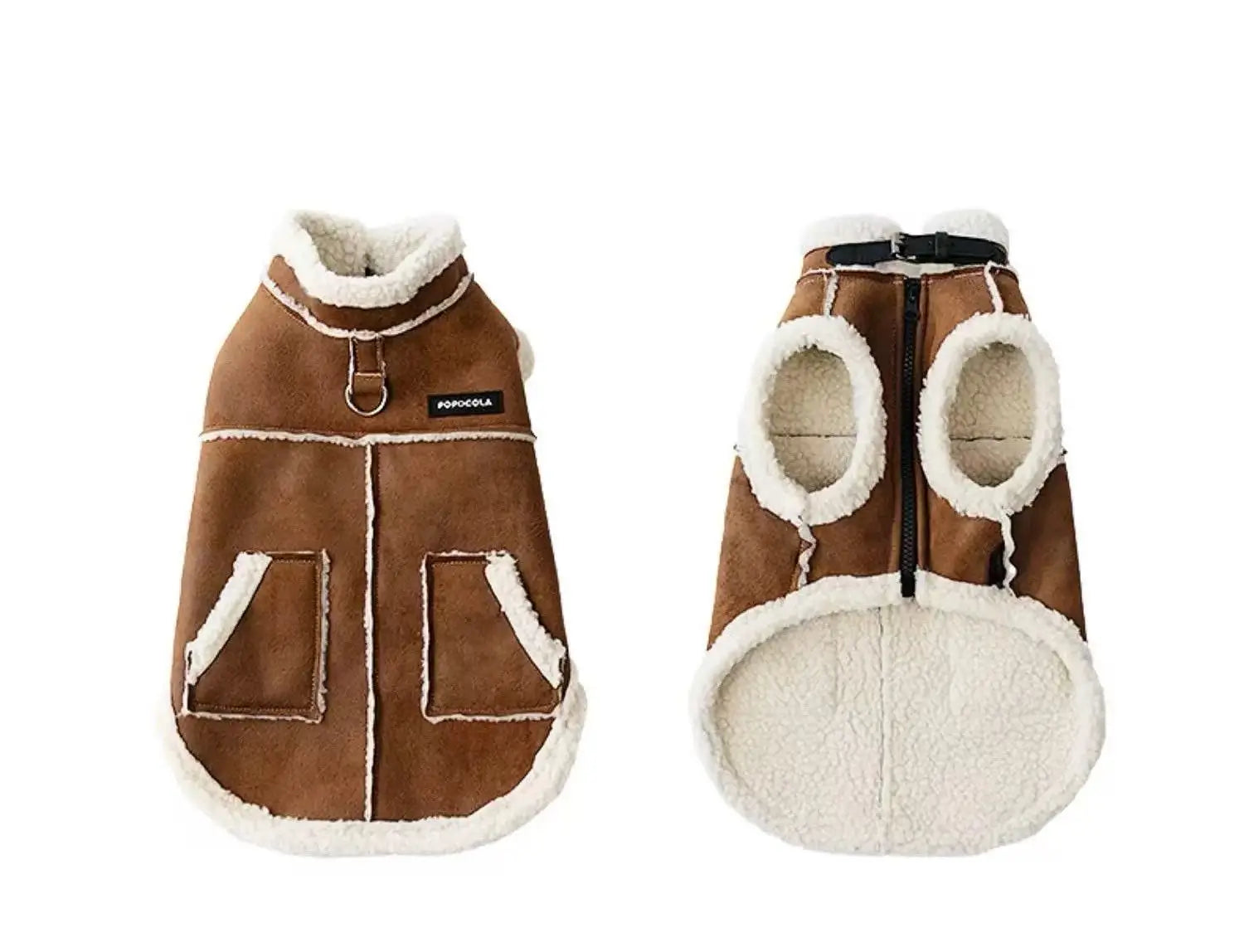 Dachshund Winter Waistcoat Brown / XS The Doxie World