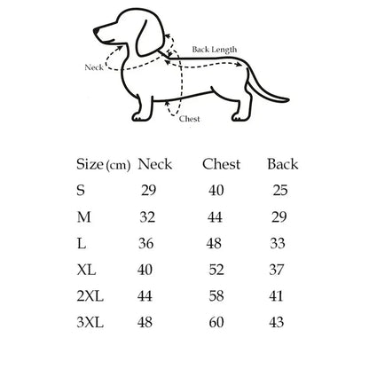 Dachshund Winter Waistcoat The Doxie World