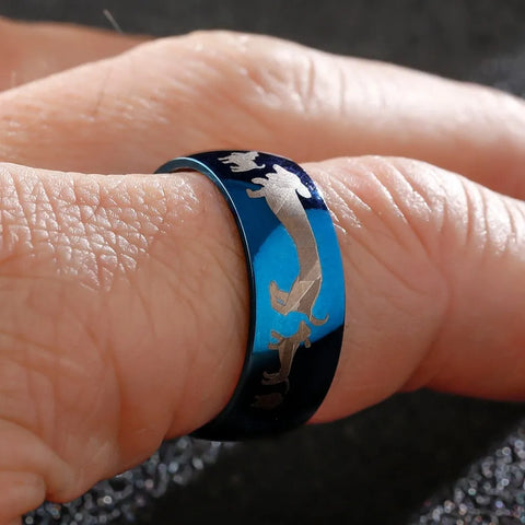 Dachshunds Stainless Steel Ring The Doxie World