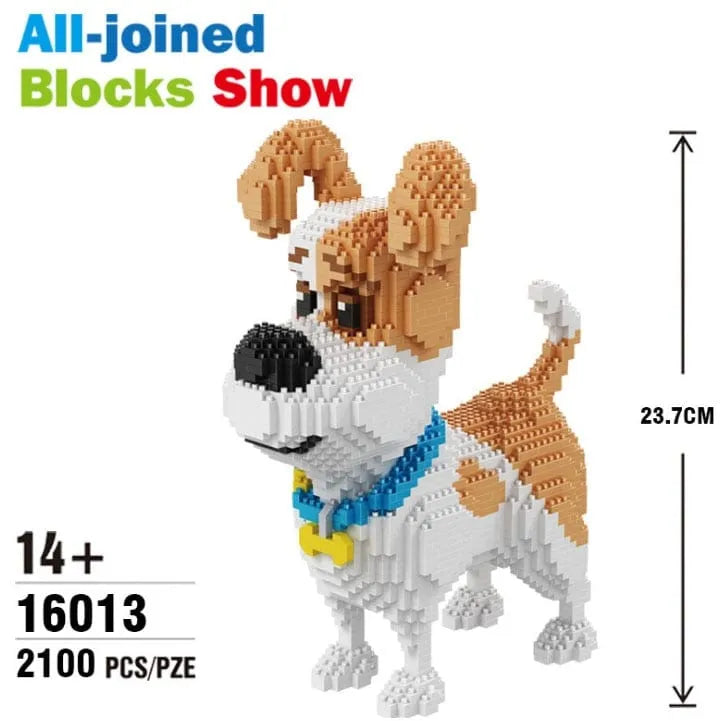 Diamond Dog Blocks 16013(with no box) The Doxie World