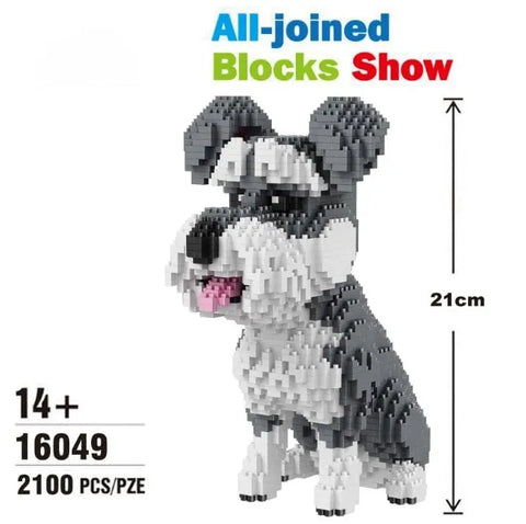 Diamond Dog Blocks 16049(with no box) The Doxie World