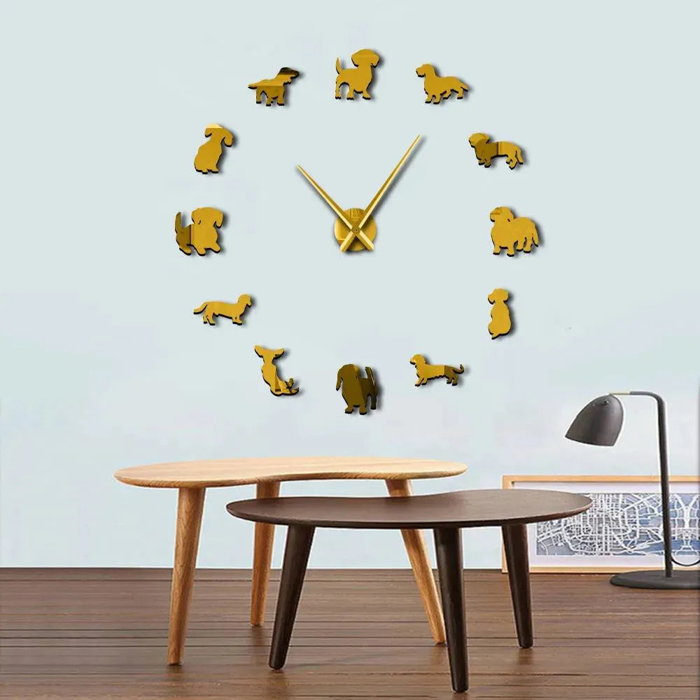 DIY Dachshund Wall Clock The Doxie World
