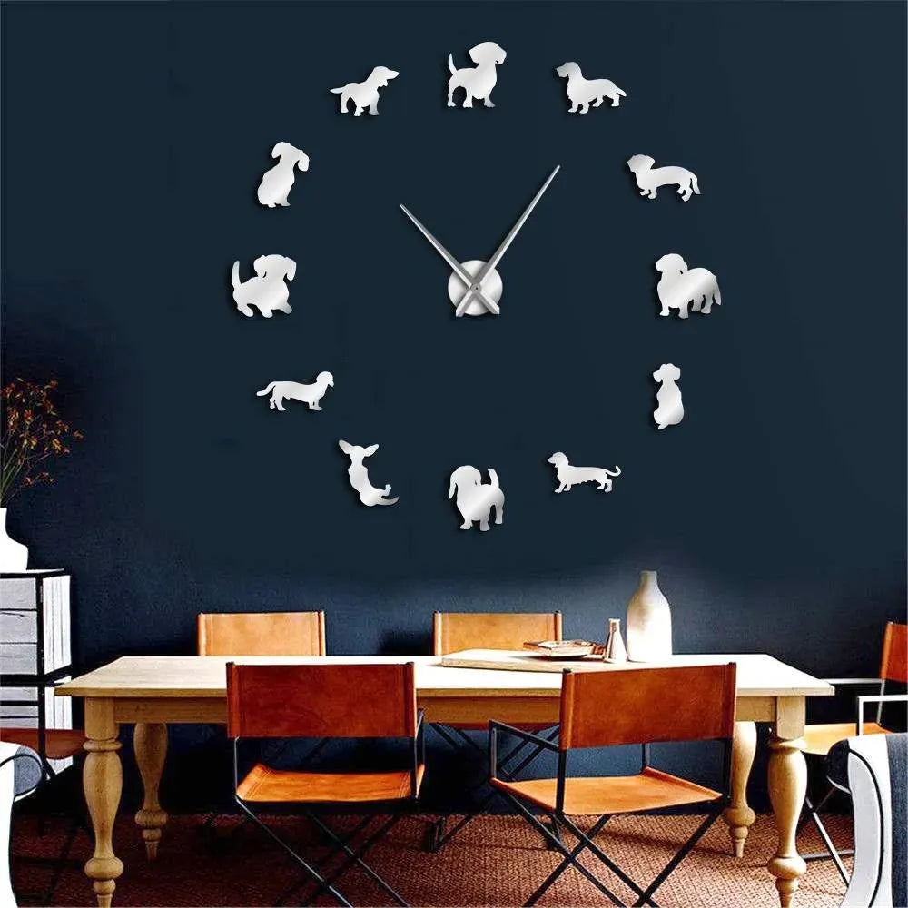 DIY Dachshund Wall Clock The Doxie World