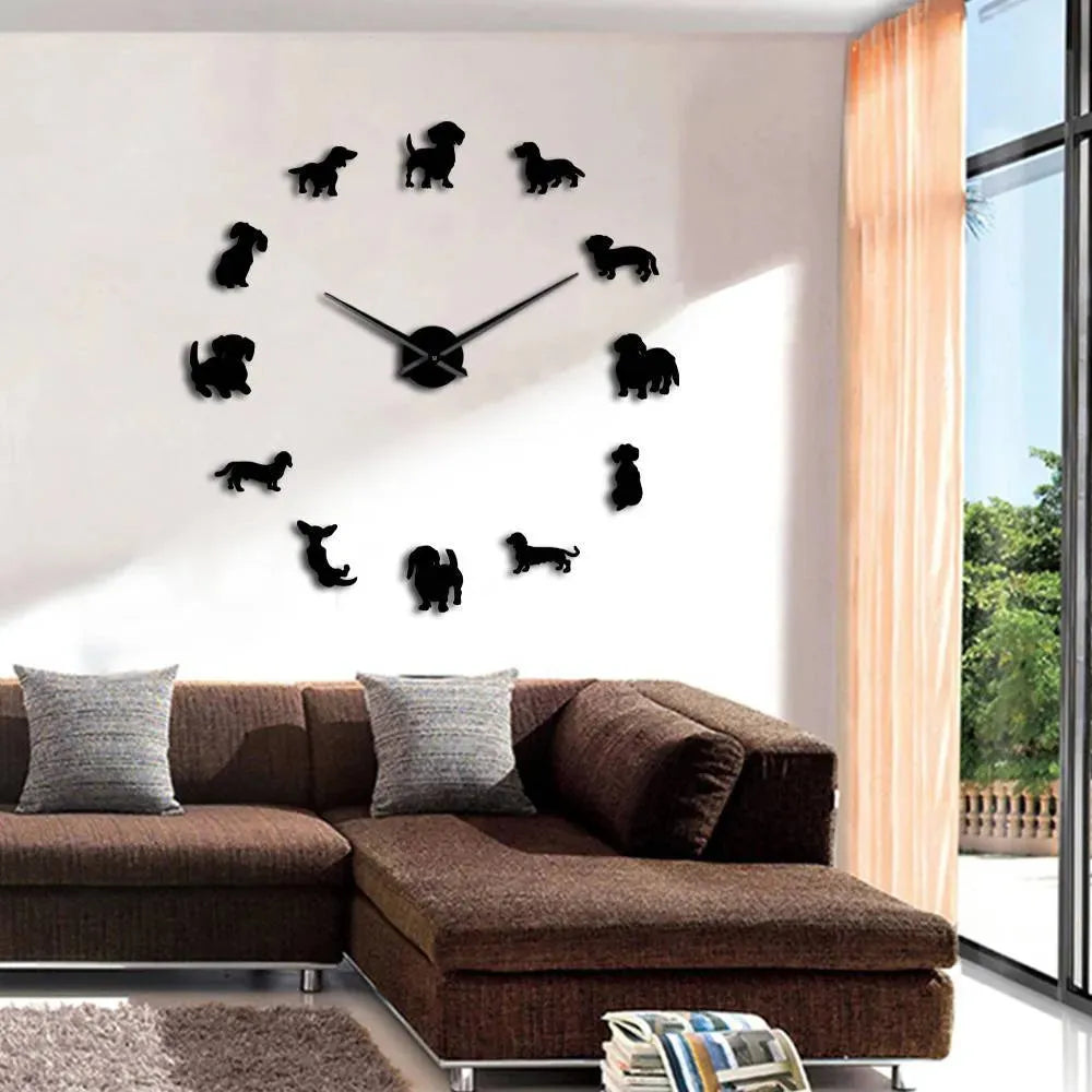 DIY Dachshund Wall Clock The Doxie World
