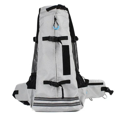 Dog Travel Backpack Gray / M - up to 9kg/20lb The Doxie World