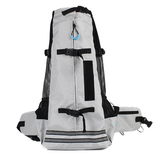 Dog Travel Backpack Gray / M - up to 9kg/20lb The Doxie World