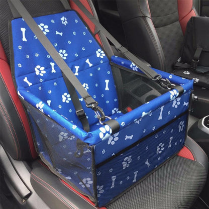 Doggy Car Seat Bones Blue / 45x35x25cm The Doxie World