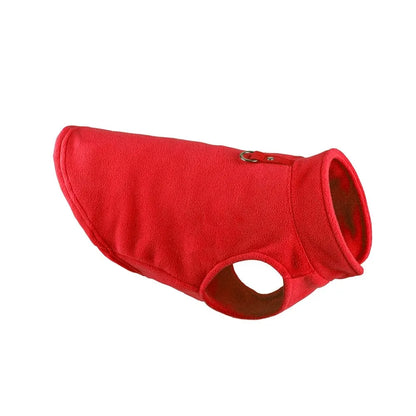 Fleece Dachshund Jacket Red / S The Doxie World