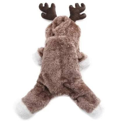 Christmas Doxie Reindeer Jumpsuit Dachshund Space