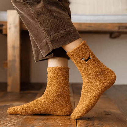 Fluffy Dachshund Socks The Doxie World