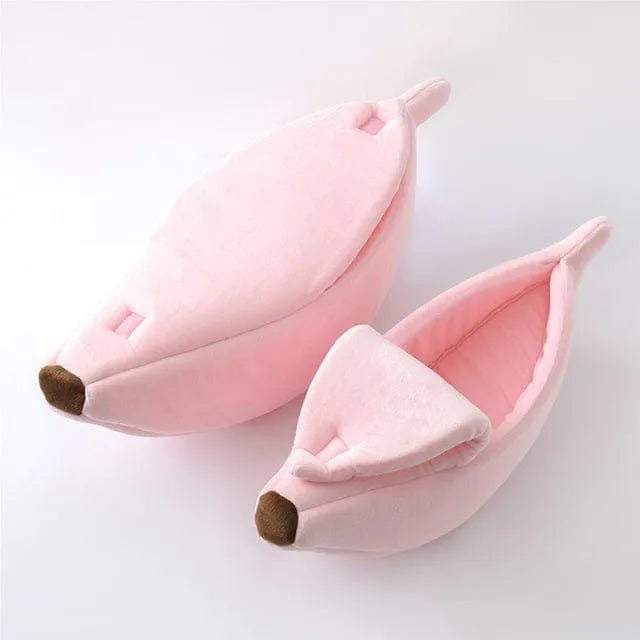 Funny Banana Bed For Dachshunds Pink / S for dogs under 3 lbs / 1.3kg The Doxie World