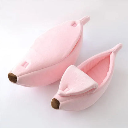 Funny Banana Bed For Dachshunds Pink / S for dogs under 3 lbs / 1.3kg The Doxie World