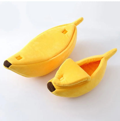 Funny Banana Bed For Dachshunds Yellow / S for dogs under 3 lbs / 1.3kg The Doxie World